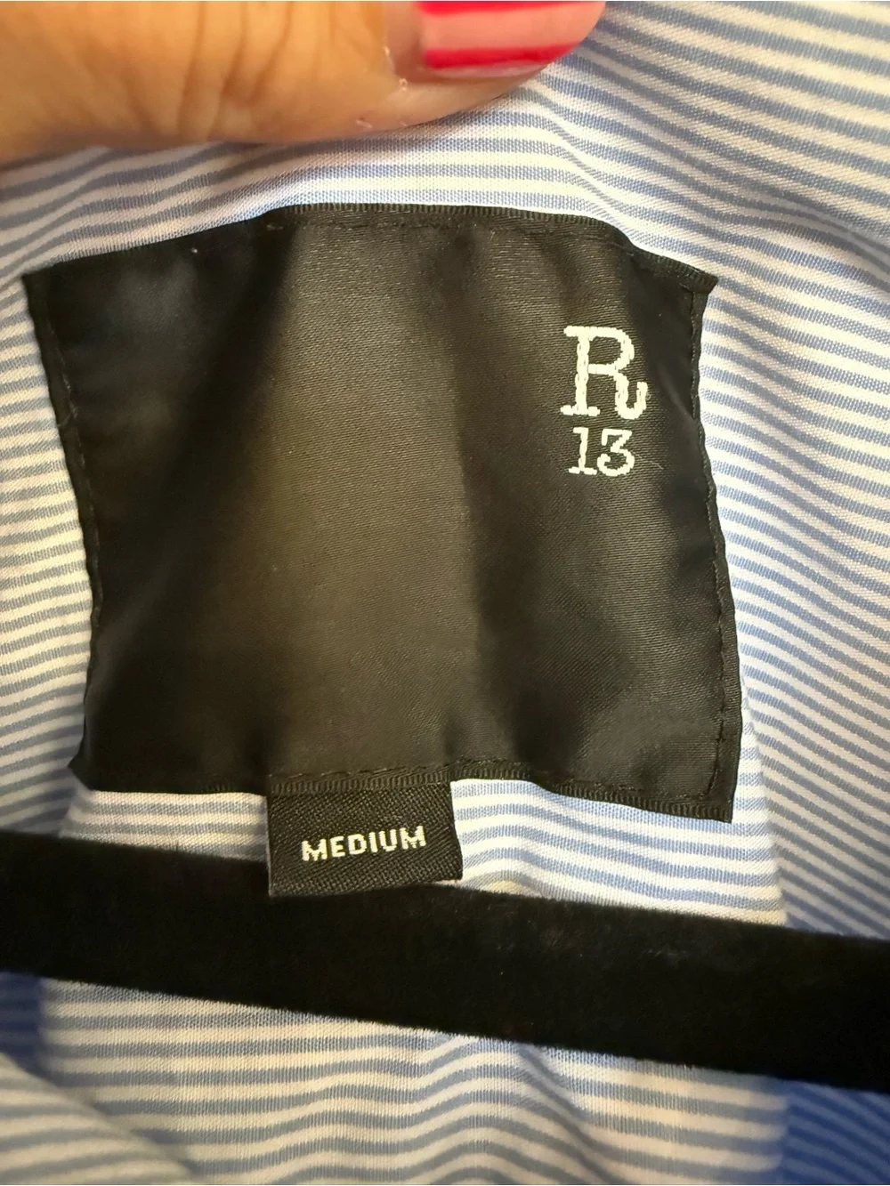 R13 gathered hem